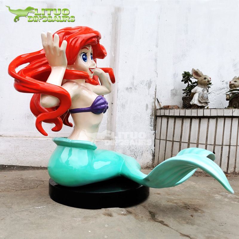 2Mermaid Statue(001)